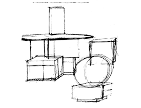 Sketch of Deconstructed Landscape Space